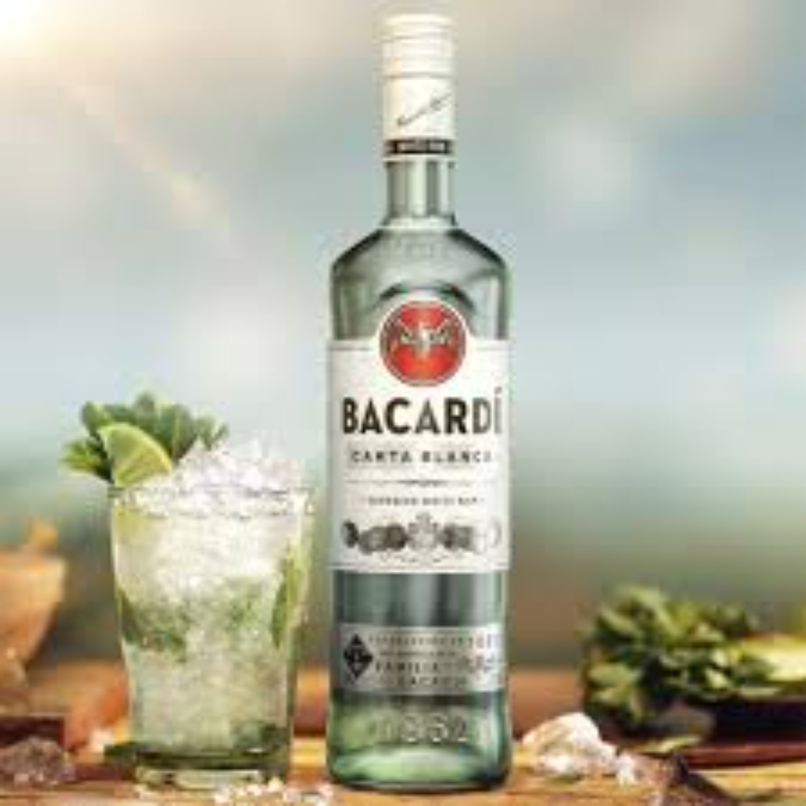 Bacardi White Rum 750ml