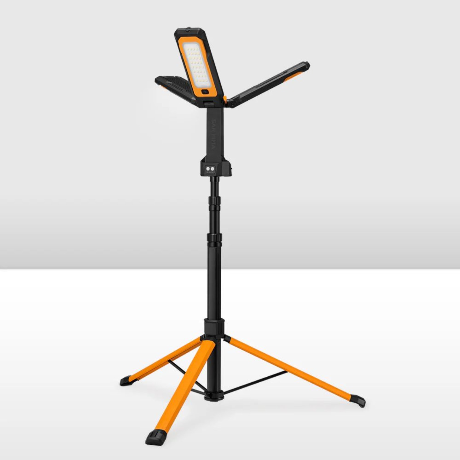 SAN HIMA Portable Lithium LED Tripod Light 1,500 Lumens (Rechargeable Camping Light)