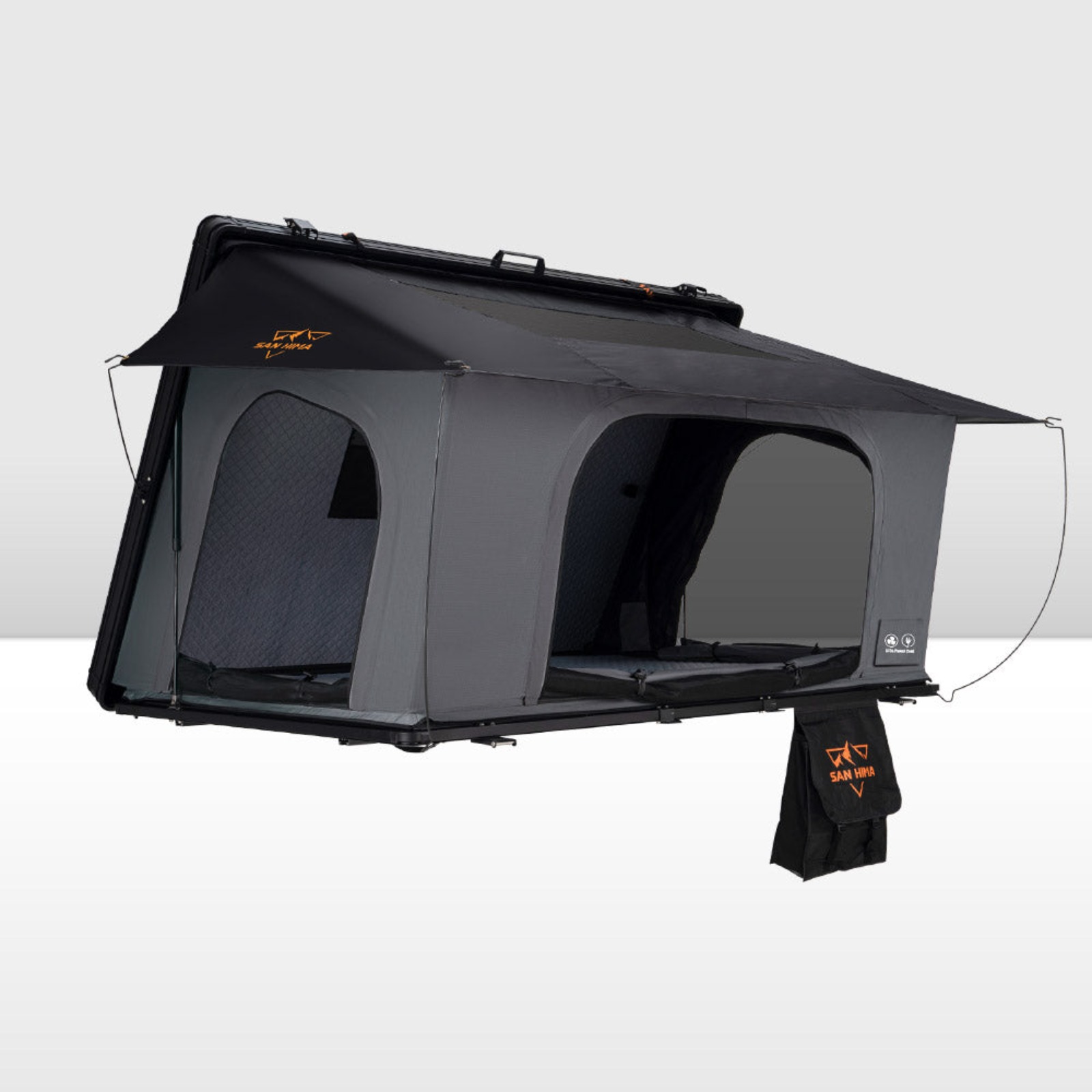 San Hima Kalbarri Side Gen 2 Rooftop Tent Hardshell With Ladder Waterproof Camping 4x4