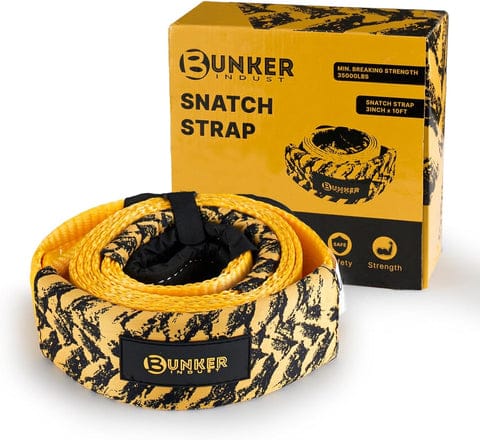 BUNKER INDUST 3″ × 10 ft Tree Saver Winch Strap – 35,000 lb (15,875 kg) Capacity KES 5,870