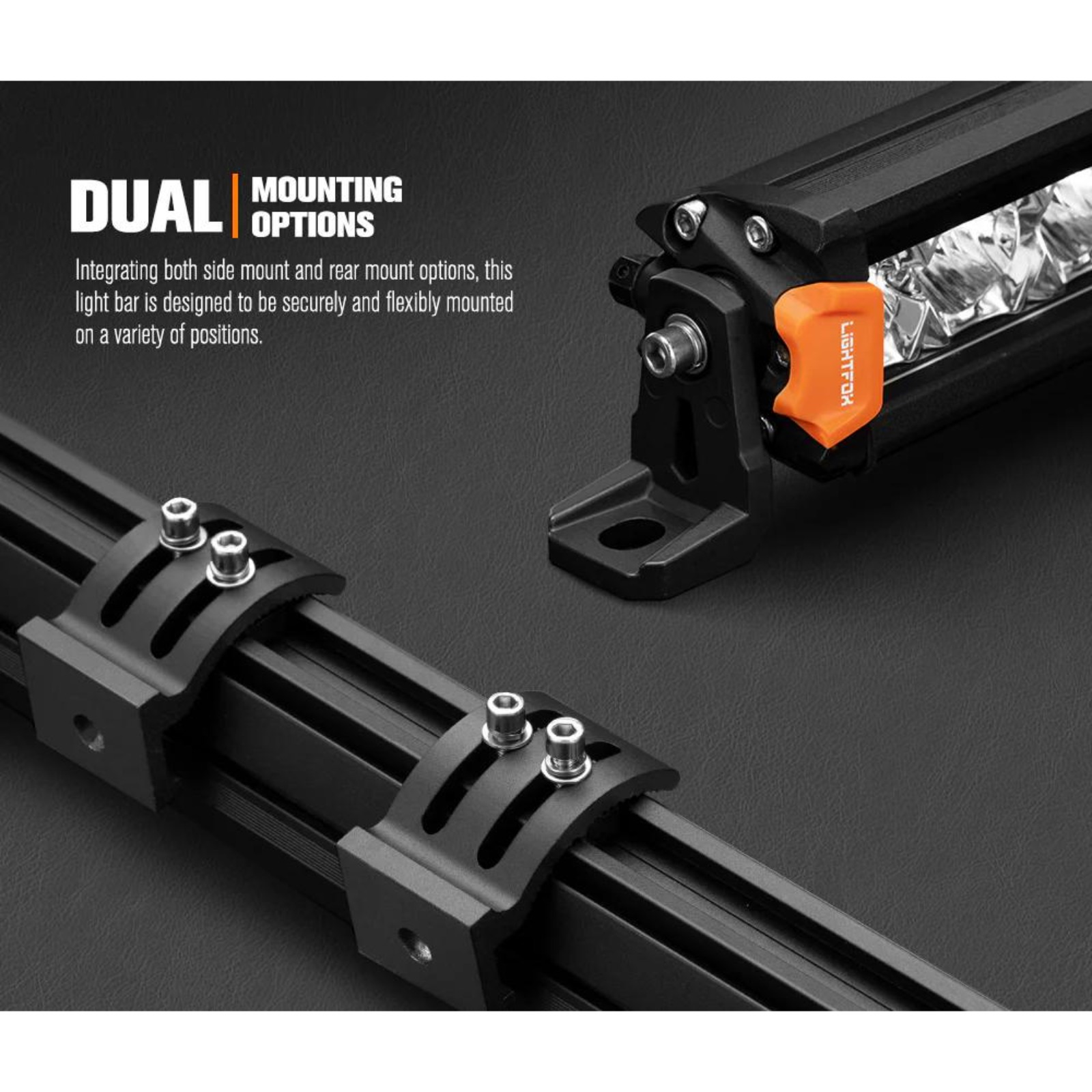 LIGHTFOX Vega Series 14″ OSRAM LED Light Bar 4,735 lumens 1lux @ 265m