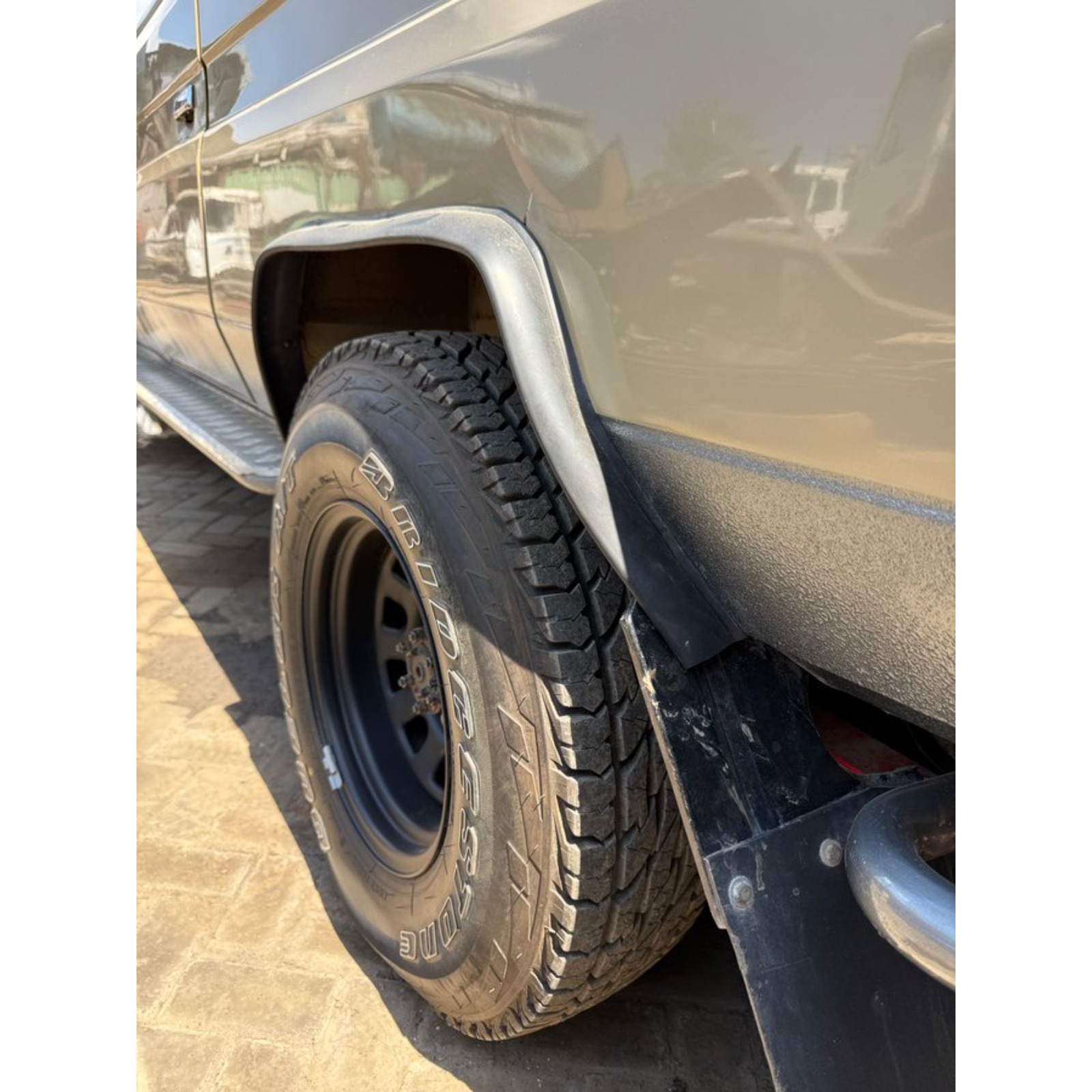 Rubber Fender Flares +4.5 cm (3 m × 2 Rolls)