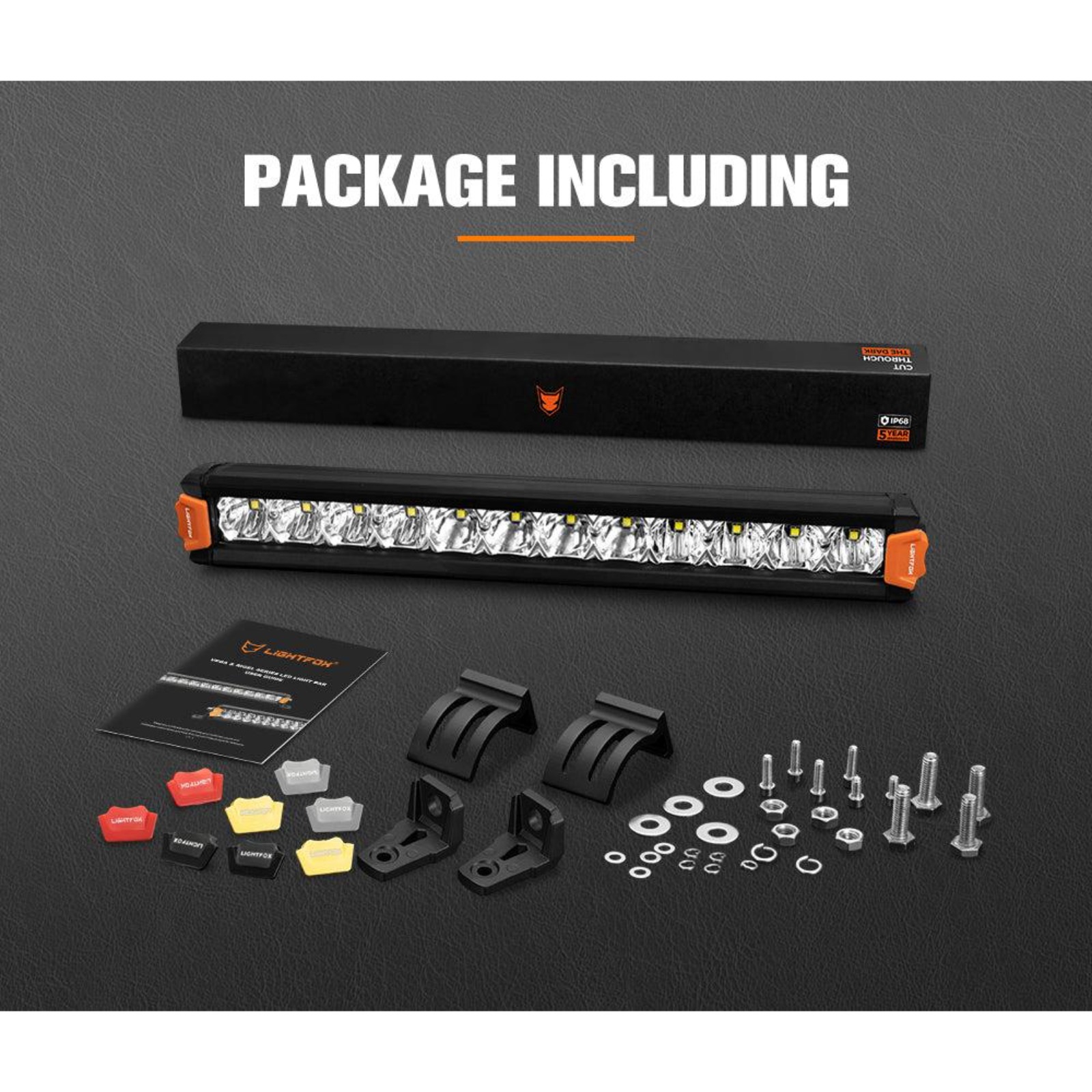 LIGHTFOX Vega Series 14″ OSRAM LED Light Bar 4,735 lumens 1lux @ 265m