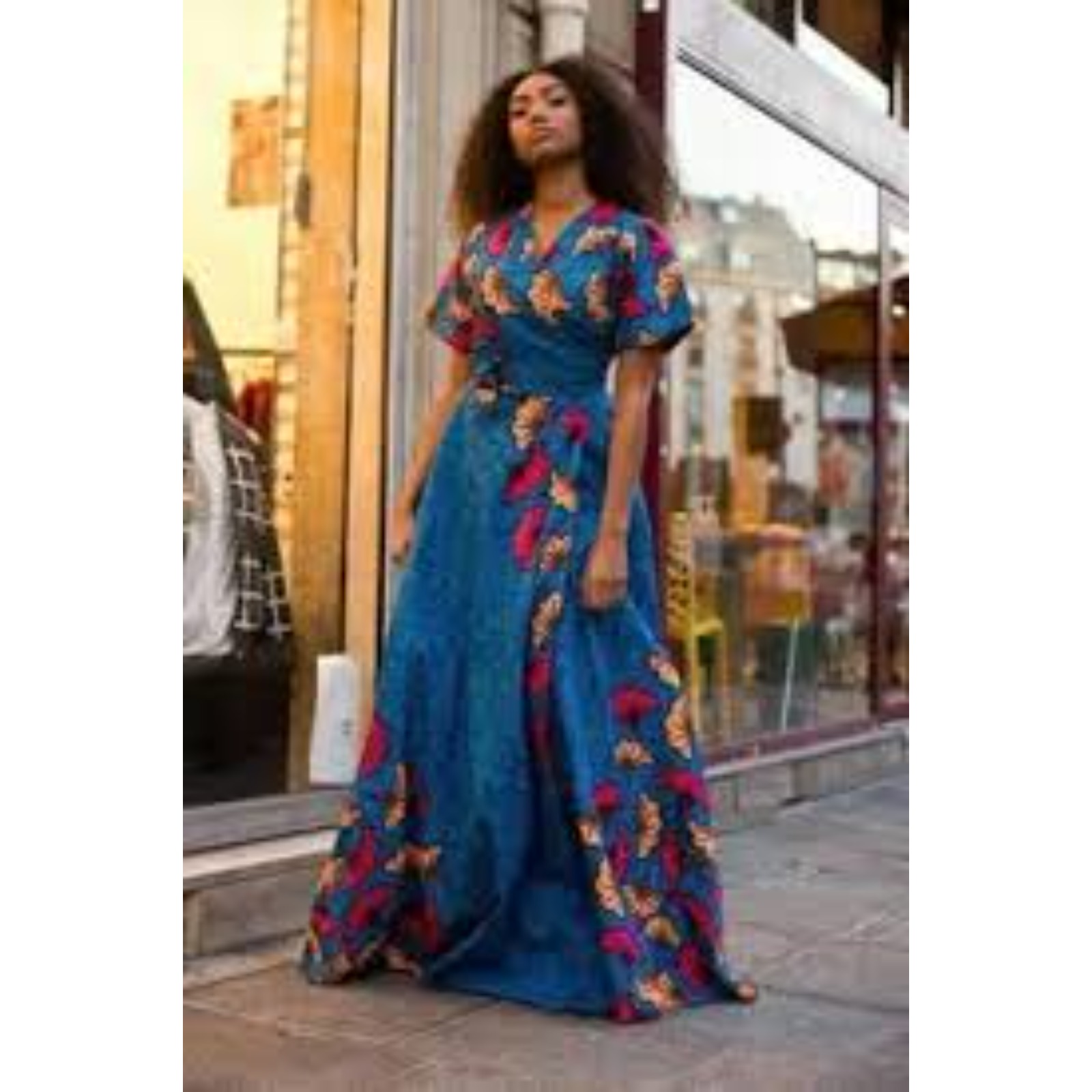Ankara Maxi Dress