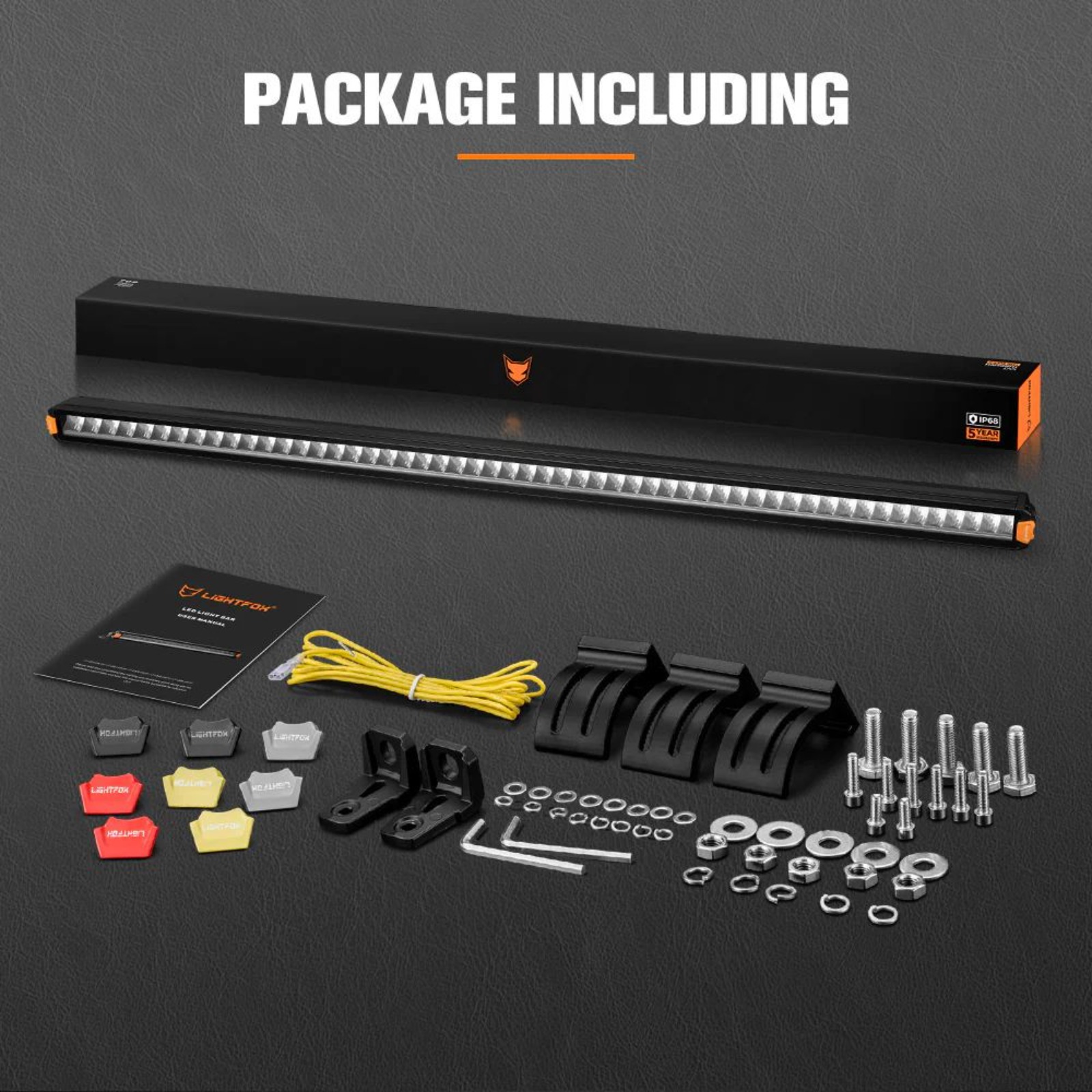 Lightfox Vertex Series 50″ LED Light Bar (Vision Drive Tech + DRL)