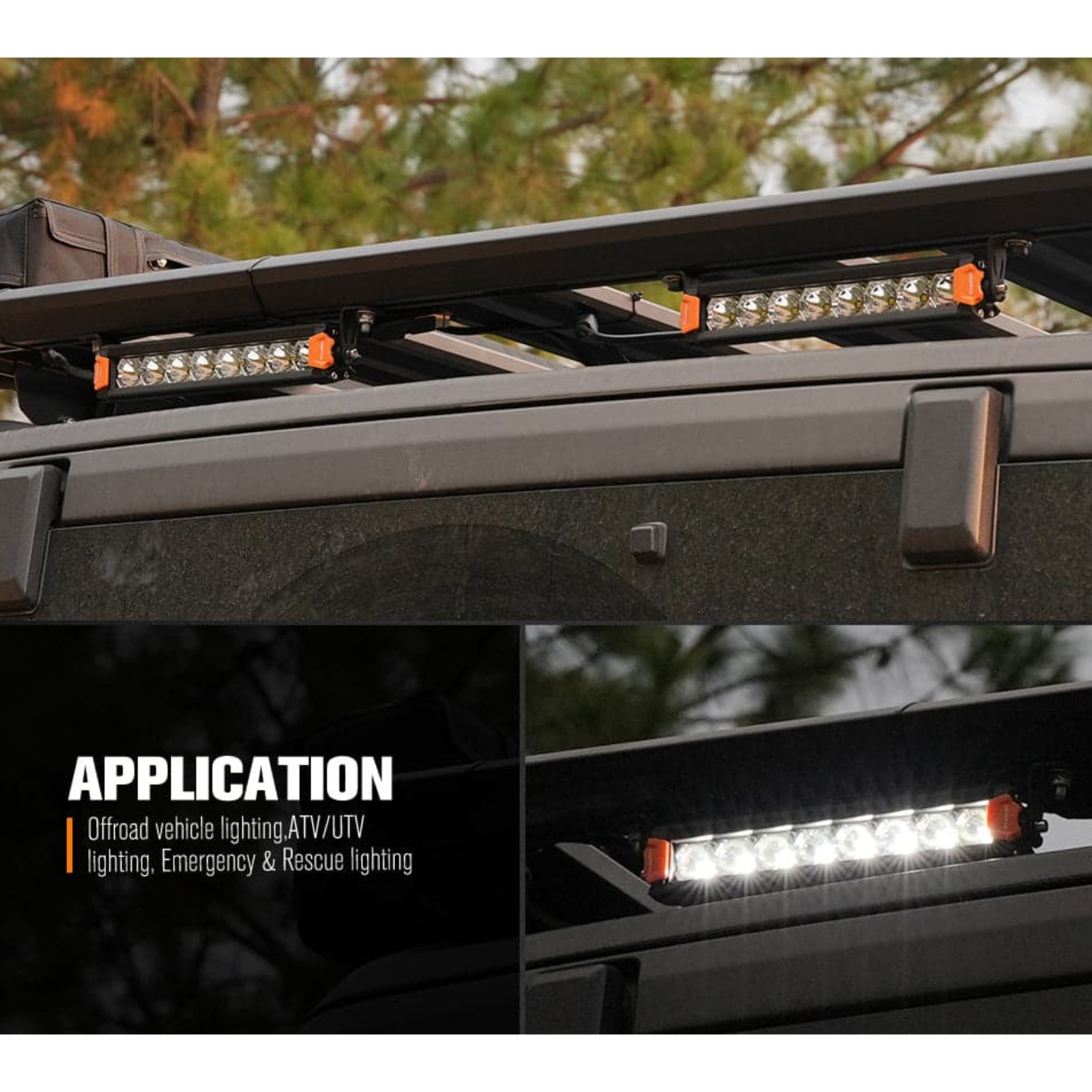 LIGHTFOX Vega Series 8″ OSRAM LED Light Bars (Pair)