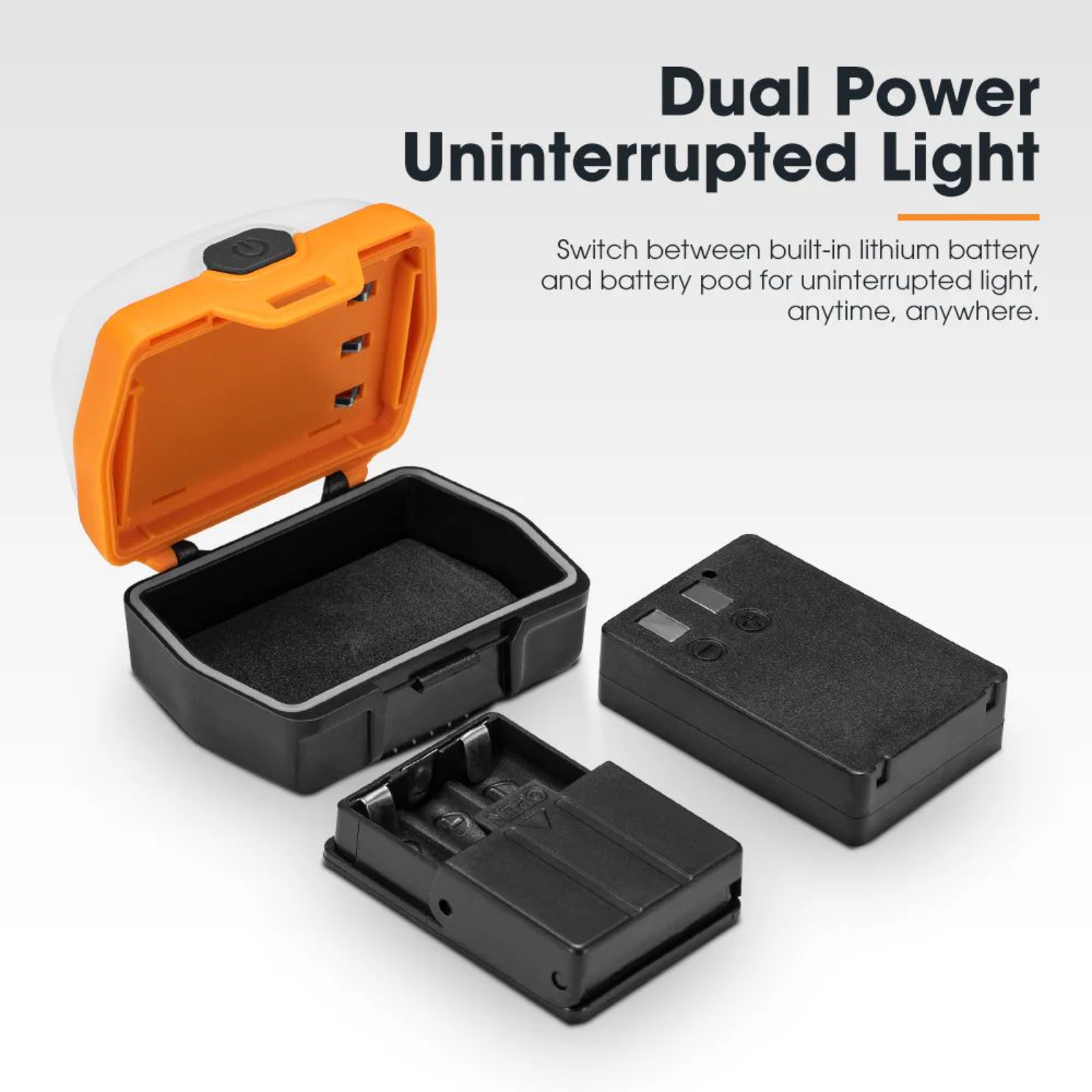 San Hima 2× Camp Light Dual-Colour LED Lantern