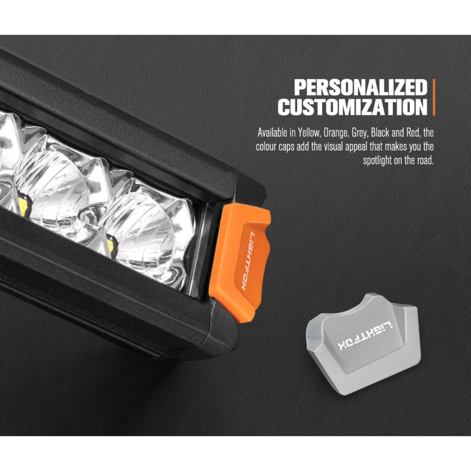 LIGHTFOX Vega Series 20″ LED Light Bar 12,580 Lumens 1lux @453m