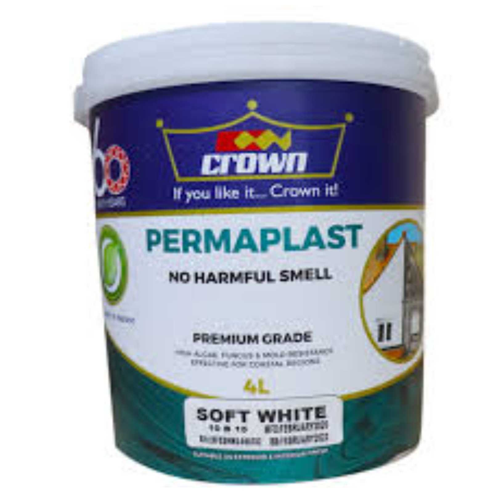 Crown Paint 4L White
