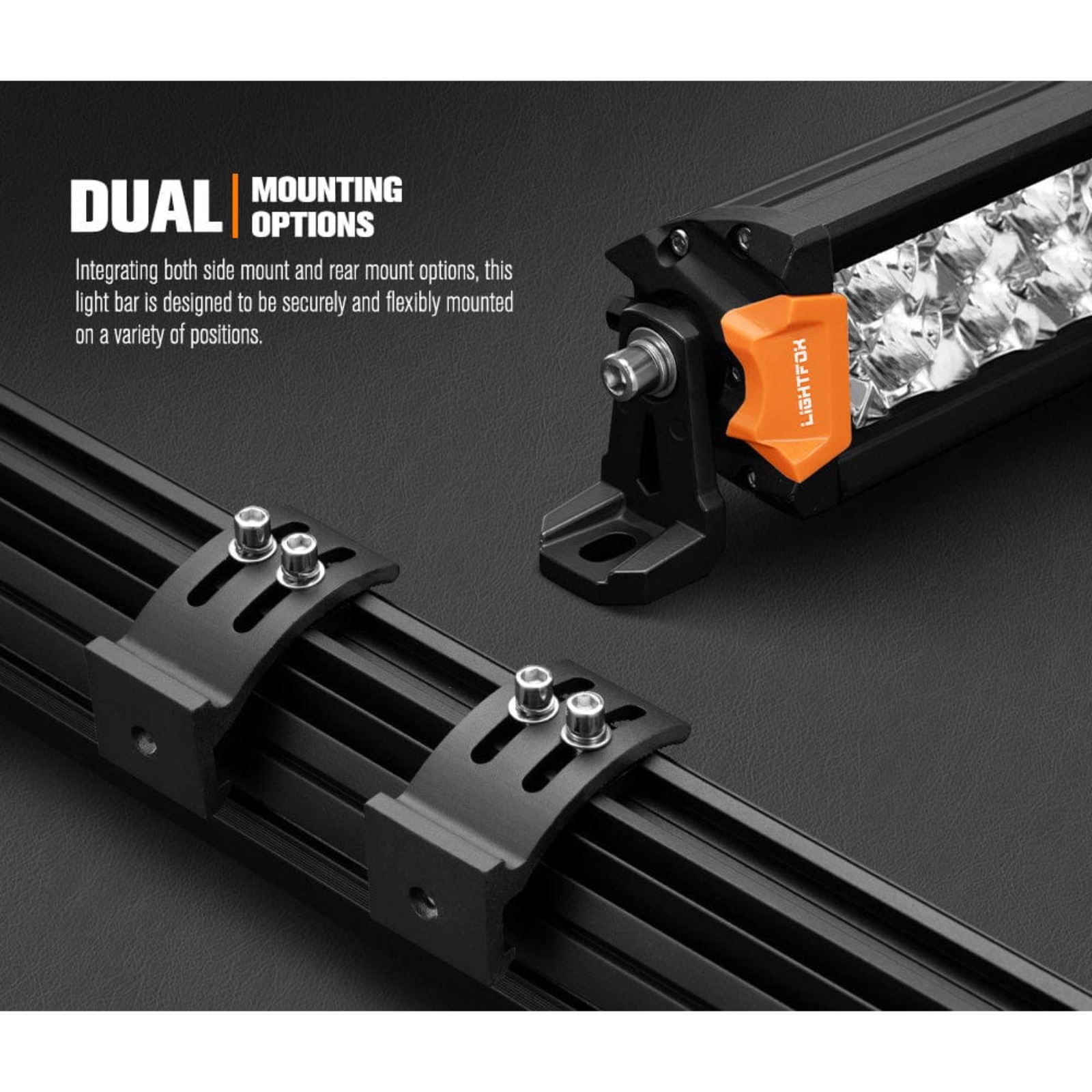 LIGHTFOX Rigel Series 20″ OSRAM LED Light Bar — 15,096 Lumens