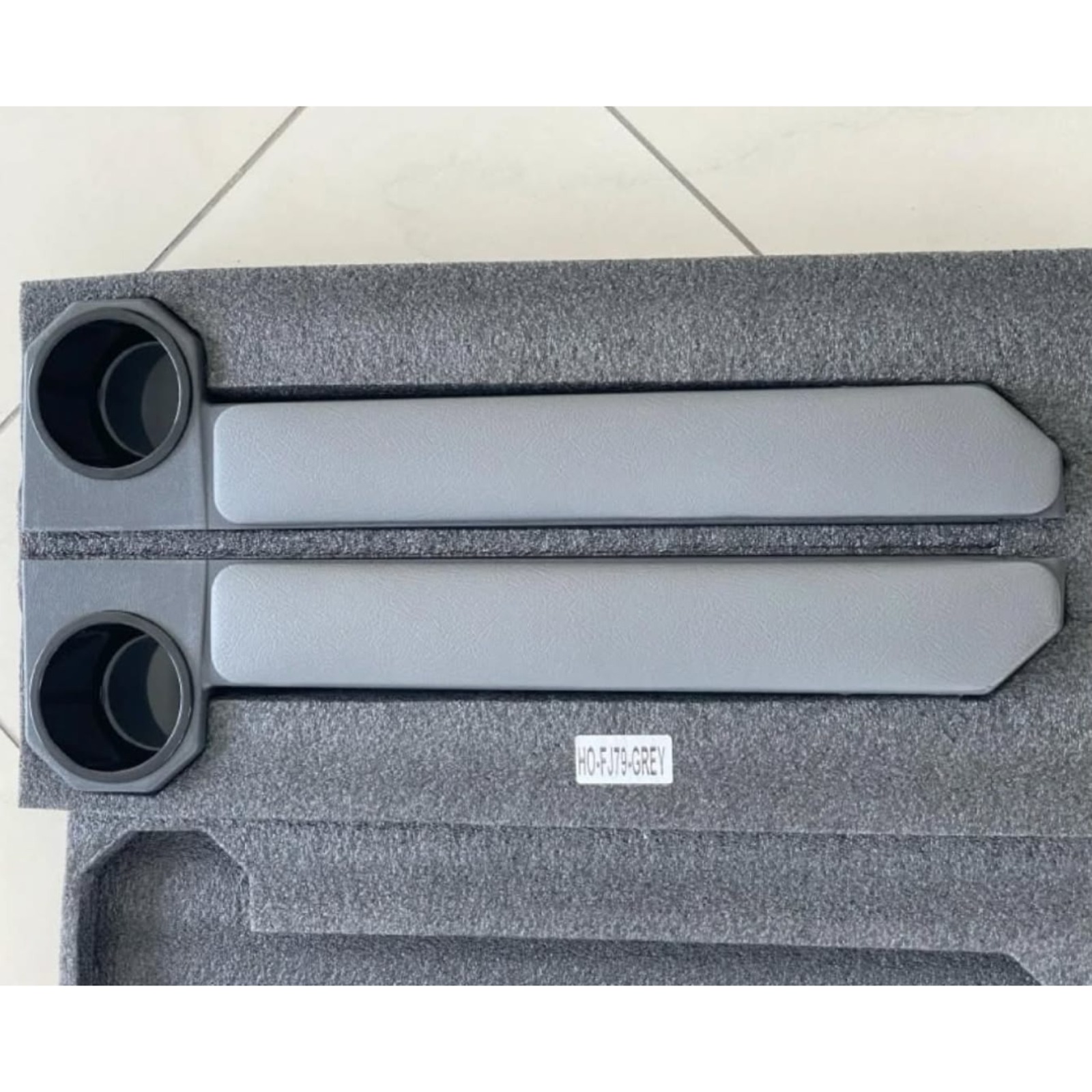Door Mounted Cup Holder Armrests (Pair) for Toyota Land Cruiser 70 / 75 / 76 / 78 / 79 Series