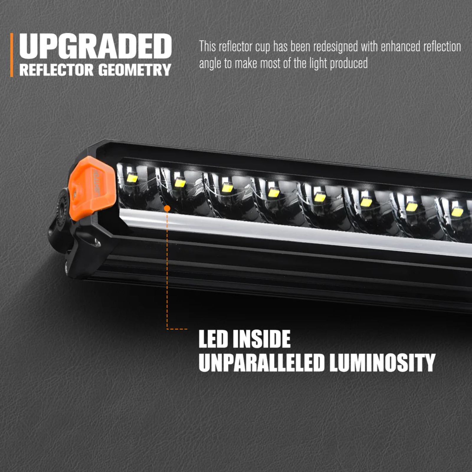 Lightfox VEGA PRO 50″ Curved LED Light Bar (Vision Drive Tech + DRL)