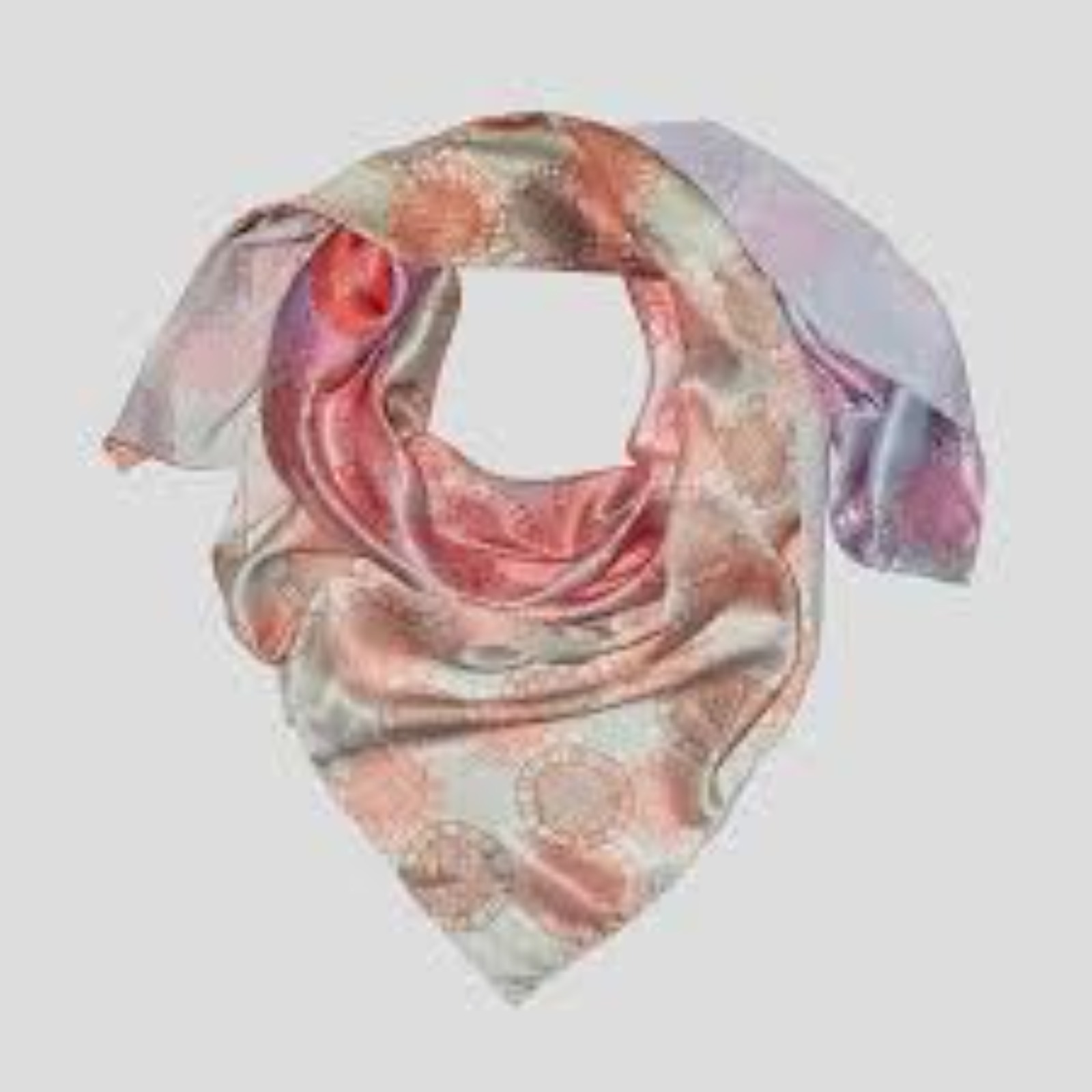 Silk Scarf Printed