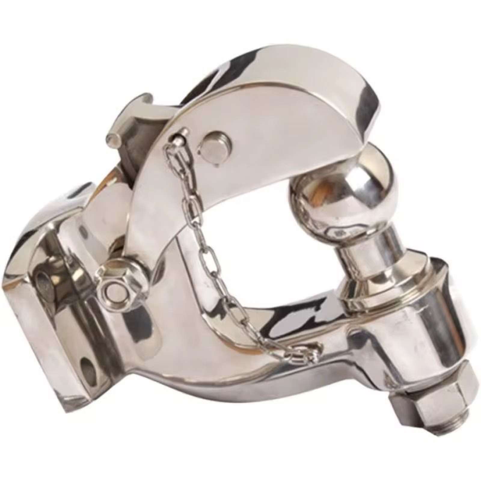 Heavy-Duty Combination Pintle Hook & Tow Ball Hitch