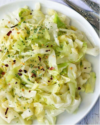 Steamed Cabbage